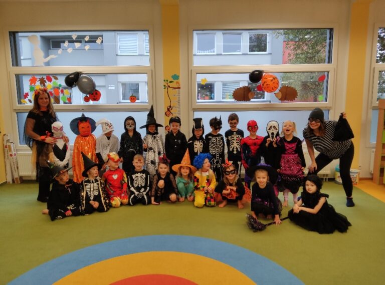 Halloween ve školce Na paloučku